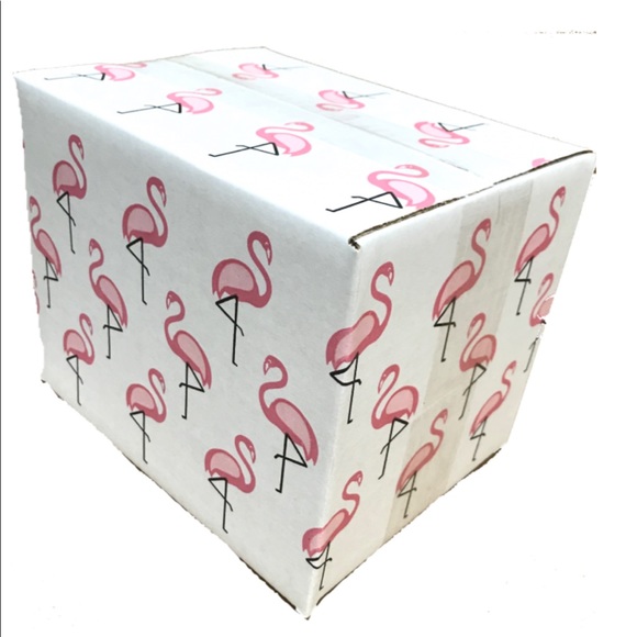 10 (8X6X6) Flamingo Boxes PRICE IS FIRM - Picture 2 of 5